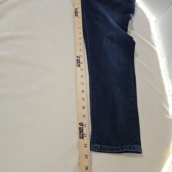 Jennifer Lopez Boyfriend Jeans Dark Wash, 4 Petite RN#73277 Euc - Picture 7 of 8